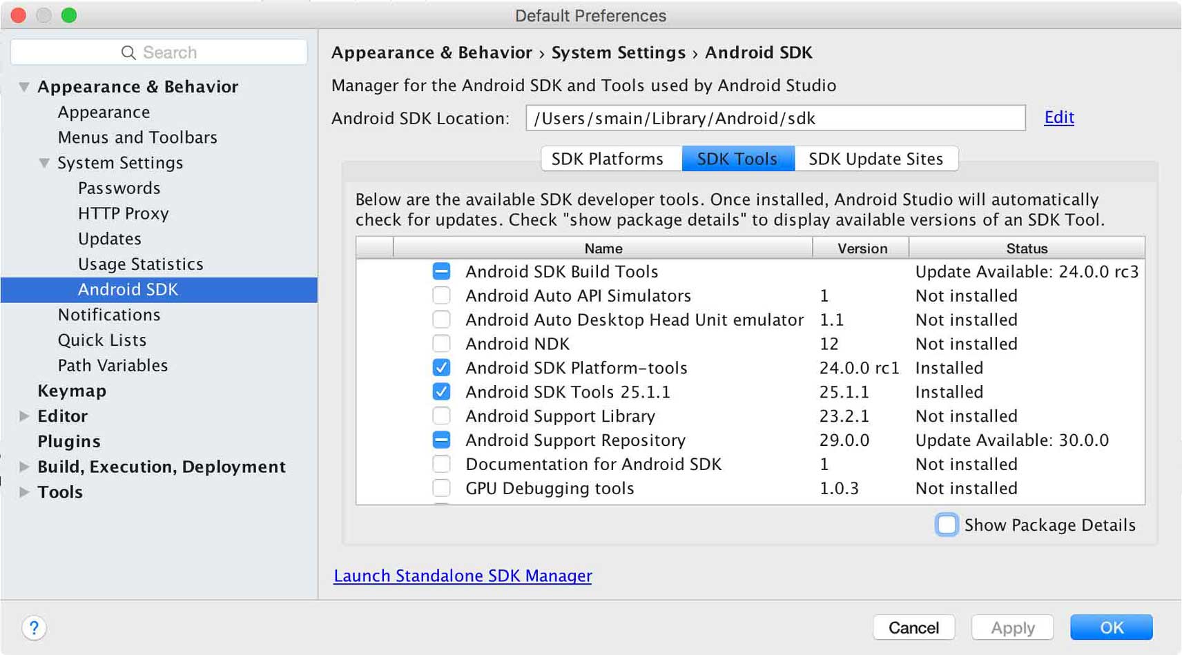 android emulator for mac 10.11.6